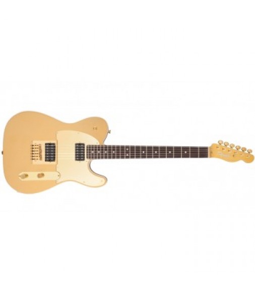 Squier J5 Telecaster Electric Guitar Frost Gold
