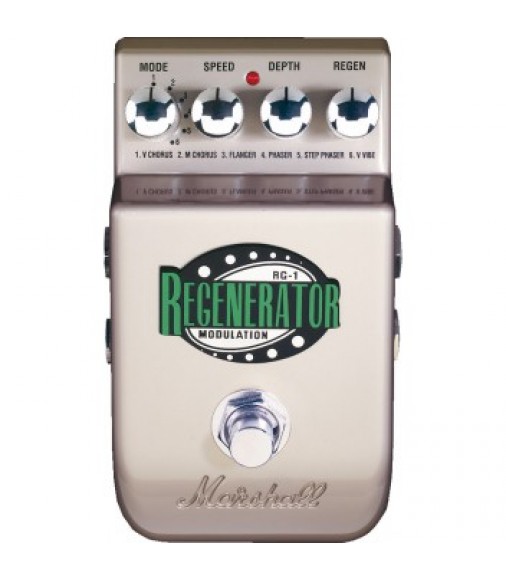 Marshall RG-1 Regenerator Chorus, Flanger &amp;amp; Phaser Guitar Pedal