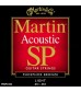 Martin MSP4100 Phosphor Bronze Light Acoustic Guitar Strings .012-.054
