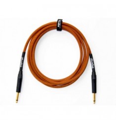 Orange 3m Straight Instrument Cable