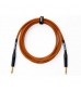 Orange 3m Straight Instrument Cable