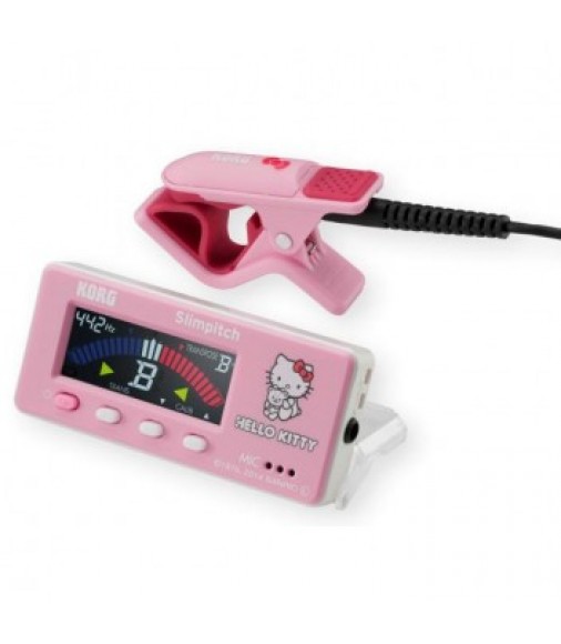 Korg Slimpitch Chromatic Tuner Pink Hello Kitty