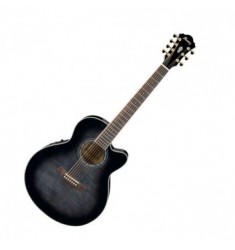 Ibanez AEL207E Electro Acoustic Guitar Black Sunburst
