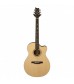 PRS SE Signature Alex Lifeson Thinline Electro Acoustic - Natural