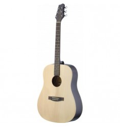 Eastcoast SA30D Left Handed Acoustic Guitar Natural
