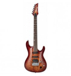 Ibanez SA960QM BTB Electric Guitar in Brown Topaz Burst