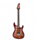 Ibanez SA960QM BTB Electric Guitar in Brown Topaz Burst