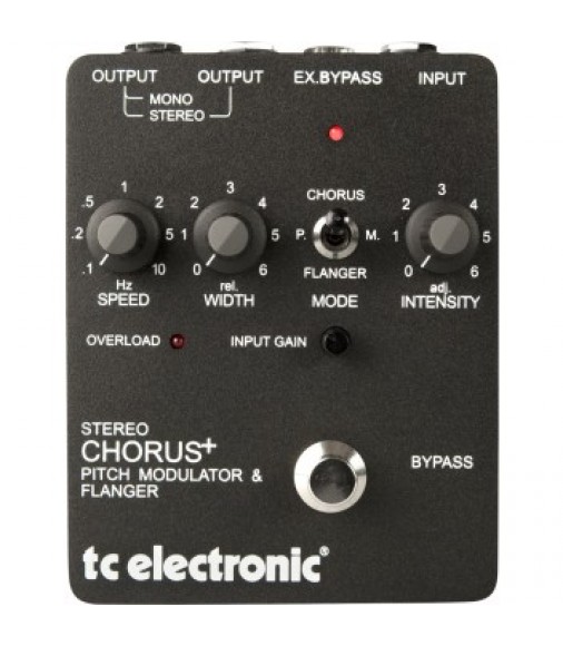 TC Electronic SCF Stereo Chorus Flanger Pedal