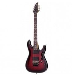 Schecter Damien Elite-6 FR Crimson Red Burst