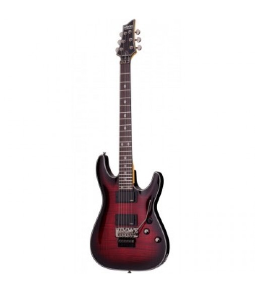 Schecter Damien Elite-6 FR Crimson Red Burst