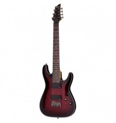 Schecter Damien Elite-7 Crimson Red Burst