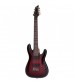 Schecter Damien Elite-7 Crimson Red Burst