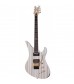 Schecter Synyster Gates Custom-s Gloss White w/ Gold Stripes
