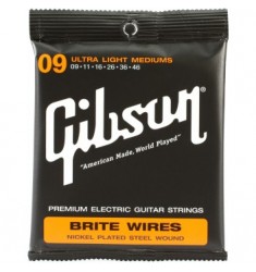 Cibson SEG-700ULMC Brite Wires Electric Guitar Strings - .009-.046