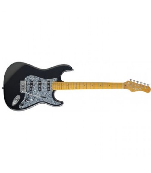 Eastcoast S350 Vintage Strat Style Electric Guitar in Metallic Black