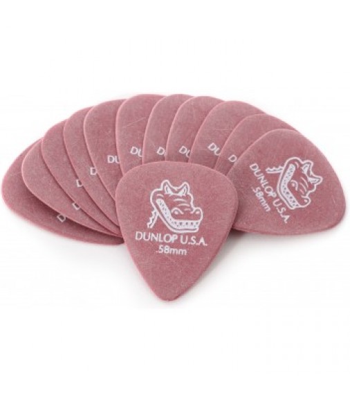 Dunlop 417P58 58mm Gator Guitar Picks (12 Pack)