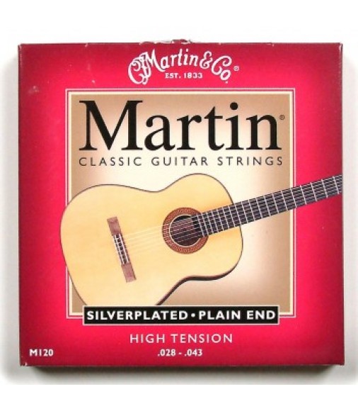 Martin M120 Classical Acoustic Guitar Strings .028-.043