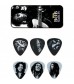 Dunlop Bob Marley Silver Pick Tin Medium - 6 Picks