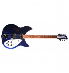 Rickenbacker 330 Thinline Electric Guitar in Midnight Blue