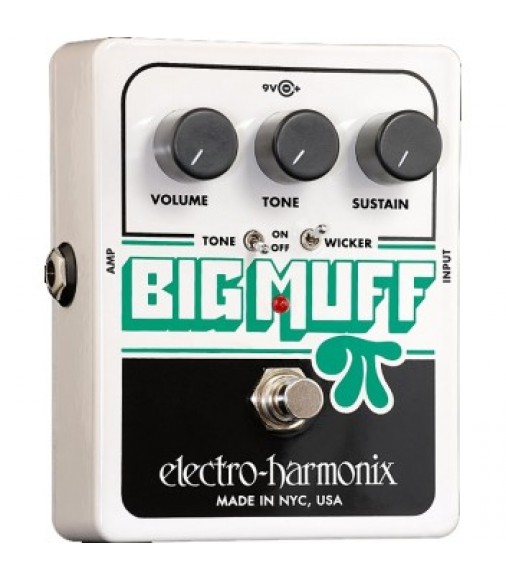 Electro Harmonix Big Muff Pi with Tone Wicker Guitar Effects Pedal
