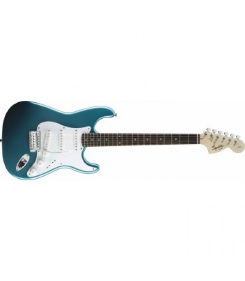 Squier Affinity Stratocaster Electric Guitar in Lake Placid Blue