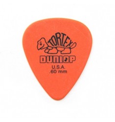 Dunlop Tortex Orange Medium Picks 0.60mm (12 Pack)