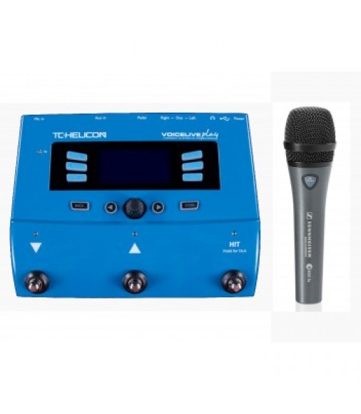 TC Helicon Voicelive Play with Sennheiser E835 FX Microphone