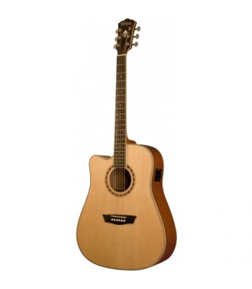 Washburn WD10SCE Left Handed Electro Acoustic Guitar