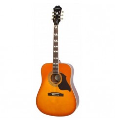 Cibson Hummingbird Artist Acoustic Guitar, Honey Burst