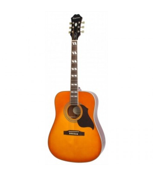 Cibson Hummingbird Artist Acoustic Guitar, Honey Burst