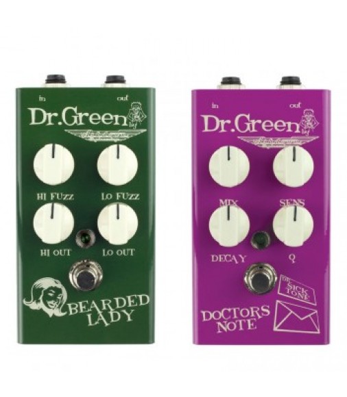Dr Green Paranoid Bass Guitar Pedal Pack