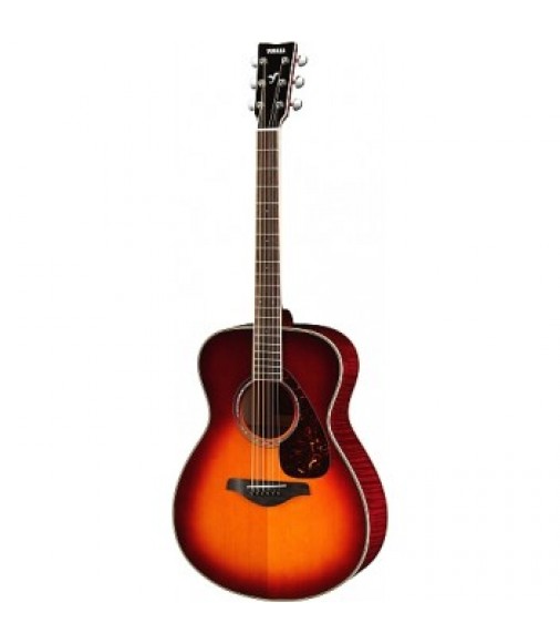 Yamaha FS740 Flame Maple Vintage Cherry Burst Acoustic