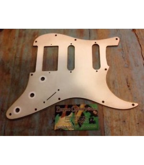 Fender Stratocaster parchment pickguard 3 ply 11 hole hand aged HSS