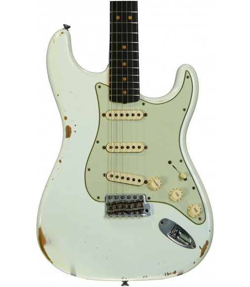 Olympic White  Fender Custom Shop 1963 Time Machine Relic Stratocaster