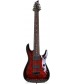 Schecter Damien Elite-8 Crimson Red Burst 