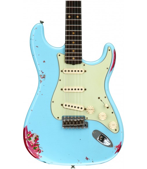 Daphne Blue/Pink Paisley  Fender Custom Shop '60s Stratocaster Heavy Relic/Closet Classic Mix