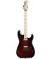 Transparent Red Burst, Quilt Maple Top  Charvel Pro-Mod San Dimas Style 1 HH w/Floyd Rose