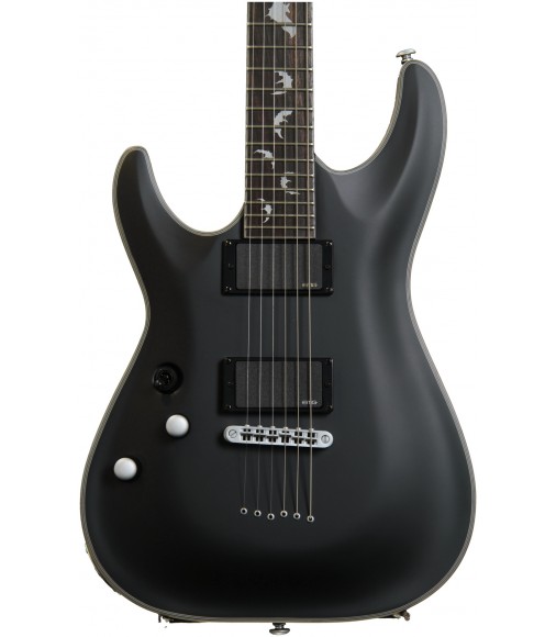 Satin Black Lefty  Schecter Damien Platinum 6