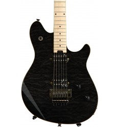 Trans Black Quilt, Floyd Rose  EVH Wolfgang Standard