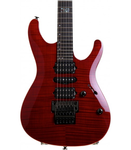 Transparent Ruby Red  Ibanez Kiko Loureiro KIKO100 Prestige