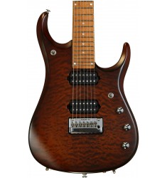 Sahara Burst, Quilt Maple Top  Ernie Ball Music Man JP15 7