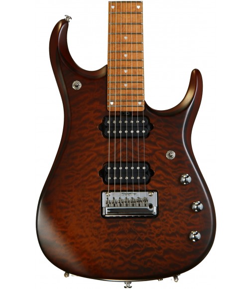 Sahara Burst, Quilt Maple Top  Ernie Ball Music Man JP15 7