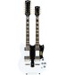 Arctic White  Cibson Custom EDS-1275 Double Neck