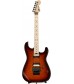 Tobacco Burst, Quilt Maple Top  Charvel Pro-Mod San Dimas Style 1 HH w/Floyd Rose