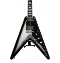 Silverburst  Cibson Brent Hinds Flying V Custom