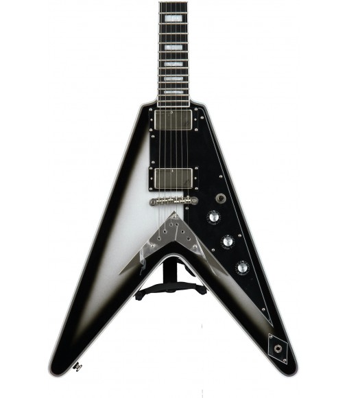 Silverburst  Cibson Brent Hinds Flying V Custom