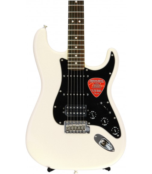 Olympic White, HSS  Fender American Special Stratocaster