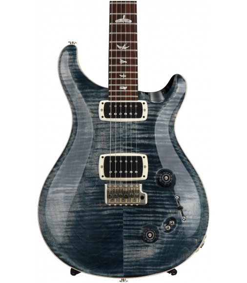 Faded Whale Blue, Pattern Neck  PRS 408, Figured Top