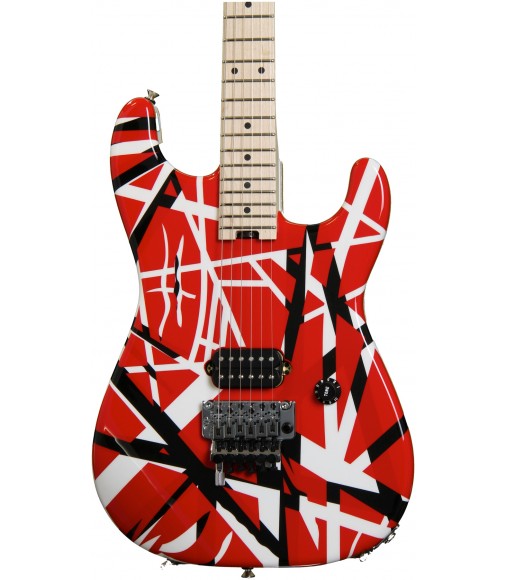 Red, Black, and White  EVH Striped Series