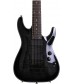 Schecter Damien Elite-7 Trans Black Burst, Floyd Rose 